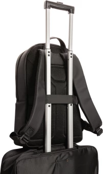 Swiss Peak deluxe vegaaninahkainen reppu kannettavalle tietokoneelle PVC-vapaa, vaalea