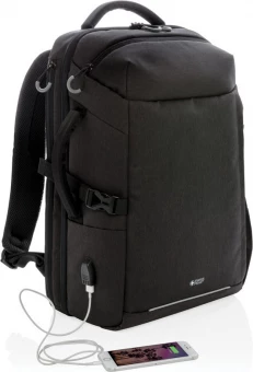 Swiss Peak AWARE™ XXL viikonloppureppu, musta