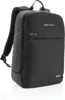 Swiss Peak reppu kannettavalle tietokoneelle, jossa UV-C sterilointitasku, musta