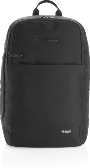 Swiss Peak reppu kannettavalle tietokoneelle, jossa UV-C sterilointitasku, musta