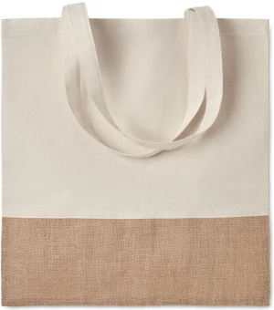 Shopping bag w/ jute details