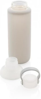 Silikoontaskus klaasist veepudel