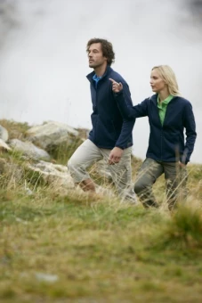 Soe ja pehme kootud fliisjakk meestele