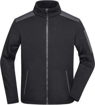 Soe ja pehme kootud fliisjakk meestele