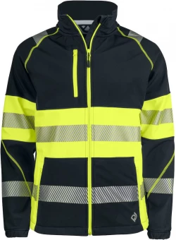 Softshell jakk 6443, vastab EN ISO 20471 klass 1 nõuetele