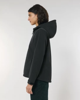 Naisten hupullinen softshell-takki Discoverer