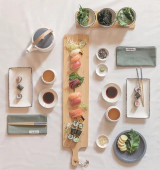 Ukiyo sushi-illallissetti kahdelle
