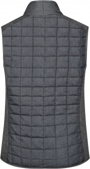 Stiililise materjalikombinatsiooniga vest