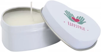 Südamekujuline küünal Blissful