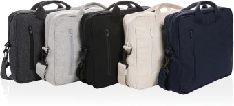 Laluka AWARE™ 15.4" tietokonelaukku kierrätyspuuvillasta