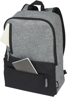 Reclaim 15" GRS-kierrätetty kaksivärinen reppu kannettavalle 14 l