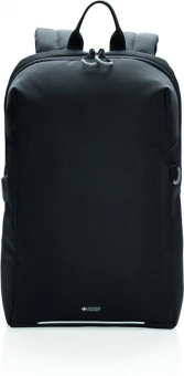 Swiss Peak AWARE™ RFID ja USB kannettavan tietokoneen reppu, musta