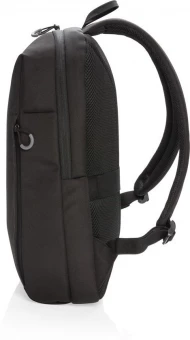 Swiss Peak AWARE™ RFID ja USB kannettavan tietokoneen reppu, musta