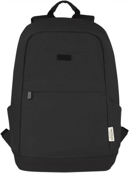 Joey 15.6" GRS recycled canvas anti-theft laptop backpack 18L