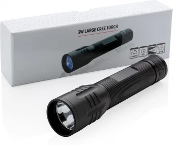 3 W:n suuri CREE-taskulamppu