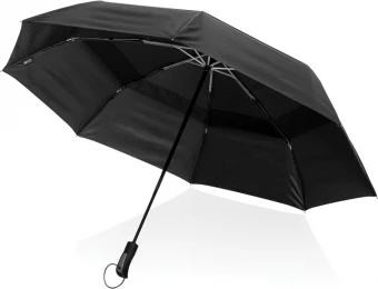 Swiss Peak Aware™ Tornado 27" taskullinen myrskysateenvarjo, musta