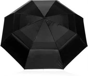 Swiss Peak Aware™ Tornado 27" taskullinen myrskysateenvarjo, musta