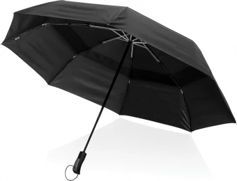 Swiss Peak Aware™ Tornado 27" taskullinen myrskysateenvarjo, musta