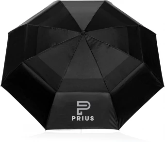 Swiss Peak Aware™ Tornado 27" taskullinen myrskysateenvarjo, musta