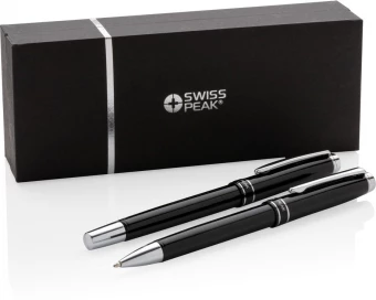 Swiss Peak Heritage pliiatsikomplekt, must