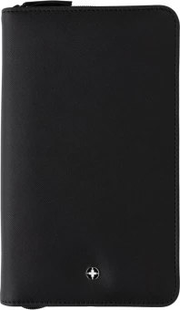 Swiss Peak Heritage RCS rPU RFID matkalompakko, musta