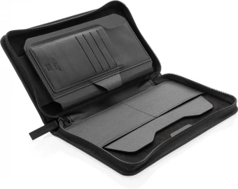 Swiss Peak Heritage RCS rPU RFID matkalompakko, musta