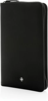 Swiss Peak Heritage RCS rPU RFID matkalompakko, musta