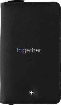 Swiss Peak Heritage RCS rPU RFID matkalompakko, musta