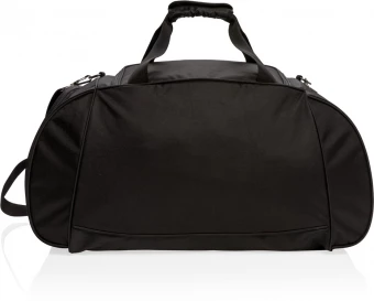 Swiss Peak viikonloppu/urheilulaukku PVC vapaa, musta