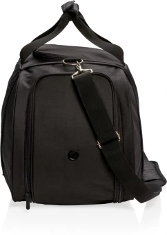 Swiss Peak viikonloppu/urheilulaukku PVC vapaa, musta