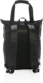 Swiss Peak RFID 15" kannettavan tietokoneen kassi PVC vapaa, musta