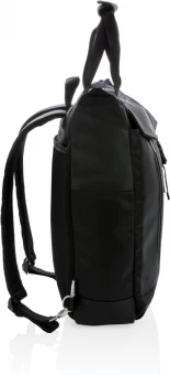 Swiss Peak RFID 15" kannettavan tietokoneen kassi PVC vapaa, musta