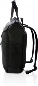 Swiss Peak RFID 15" kannettavan tietokoneen kassi PVC vapaa, musta