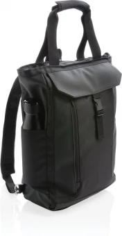 Swiss Peak RFID 15" kannettavan tietokoneen kassi PVC vapaa, musta