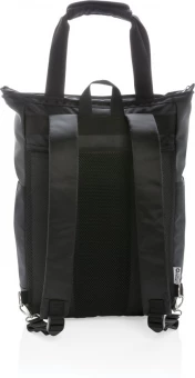 Swiss Peak RFID 15" kannettavan tietokoneen kassi PVC vapaa, musta