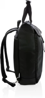 Swiss Peak RFID 15" kannettavan tietokoneen kassi PVC vapaa, musta