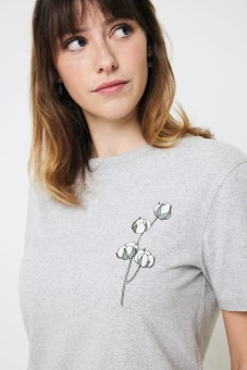 Iqoniq Manuel värjäämätön t-paita kierrätetystä puuvillasta