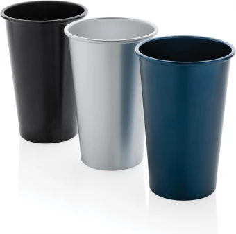 Taaskasutatud alumiiniumist tass Alo RCS 450ml
