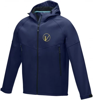 Taaskasutatud materjalidest softshell jope Coltan meestele