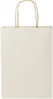 Taaskasutatud materjalist paberkott, keskmine