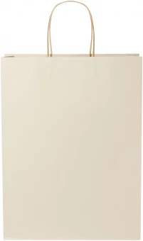 Taaskasutatud materjalist paberkott - XXL suurus - Trükk hinnas