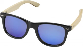 Taiyō rPET/bambu polarisoidut peililasit lahjapakkauksessa