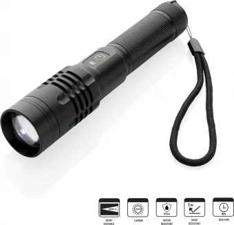 Gear X USB atkārtoti uzlādējams kabatas lukturītis