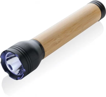 Lucid 5W RCS sertificēts pārstrādātas plastmasas un bambusa kabatas lukturītis