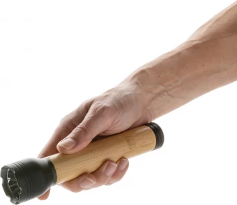 Lucid 5W RCS sertificēts pārstrādātas plastmasas un bambusa kabatas lukturītis