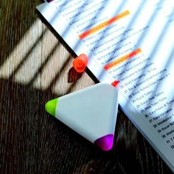 Tekstimarker Triangulo