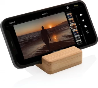 Bambu puhelinjalusta