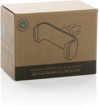 Acar 360 puhelinpidike autoon RCS kierrätysmuovista