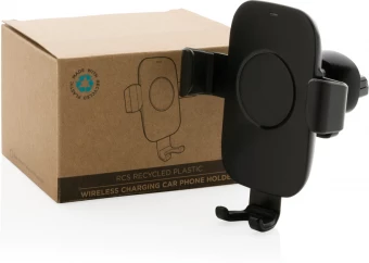 RCS kierrätysmuovista valmistettu 10W langaton laturipidike autoon