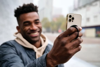 Telefonihoidja rõngaga Terra Magnetic RCS